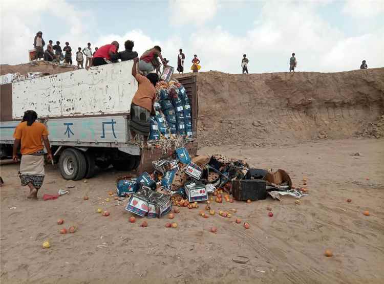 صحة البيئة بالمنصورة تتلف 20 طناً من الفواكة الفاسدة وغير الصالحة للاستهلاك البشري