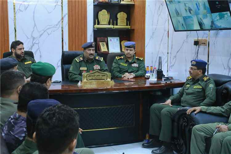 لجنة من وزارة الداخلية تنفذ نزولاً ميدانياً لمحافظة لحج للاطلاع على الجاهزية وتعزيز أمن الجبهة الداخلية
