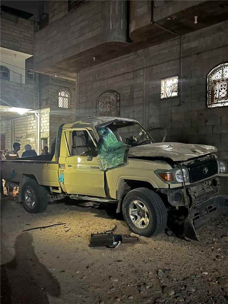 عاجل | استهداف طقم عسكري لقوات العمالقة الجنوبية بعبوة ناسفة في لحج