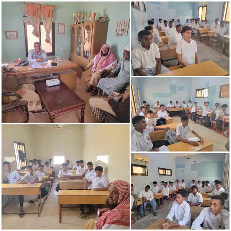 بن عطية يزور مدارس الأبداع الأهلية بغيل باوزير ويطلع على سير العملية التعليمية ويؤكد دعم المؤسسة للتعليم الأهلي