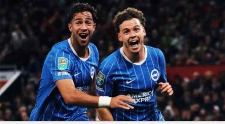 مانشستر يونايتد يودع كأس الرابطة الإنجليزية بالخسارة من برايتون 3 - 2