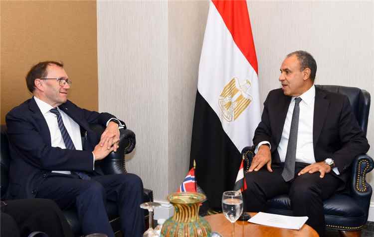 مصر والنرويج تبحثان بنيويورك تعزيز التعاون الاقتصادي والتطورات الإقليمية