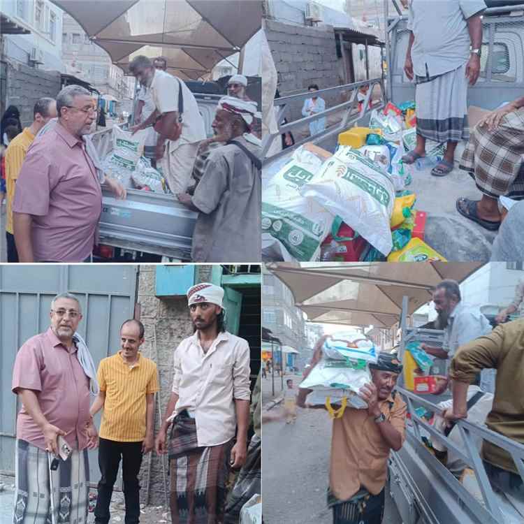 مدير عام المعلا يوجّه بتوفير مساعدات للنازحين من جزيرة ميون