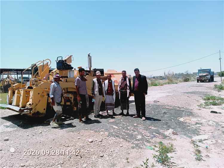 مدير عام مؤسسة الطرق و الجسور بشبوة يتسلم مهام عمله ويستعرض خطة نشاط الفرع
